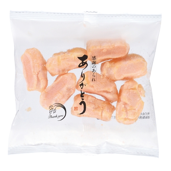 越後製菓　感謝のあられ〜ありがとう〜(赤色)の商品画像2枚目