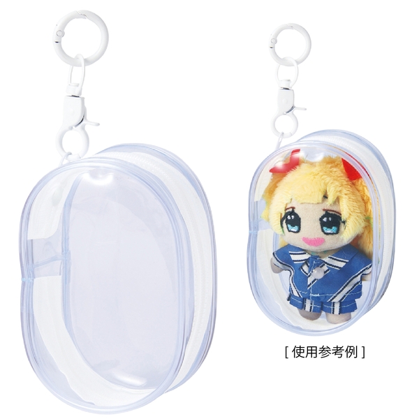 キーホルダー付きクリアポーチの商品画像3枚目