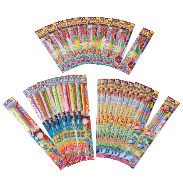 とく得パック　わくわく手持ち花火30個の商品画像2枚目