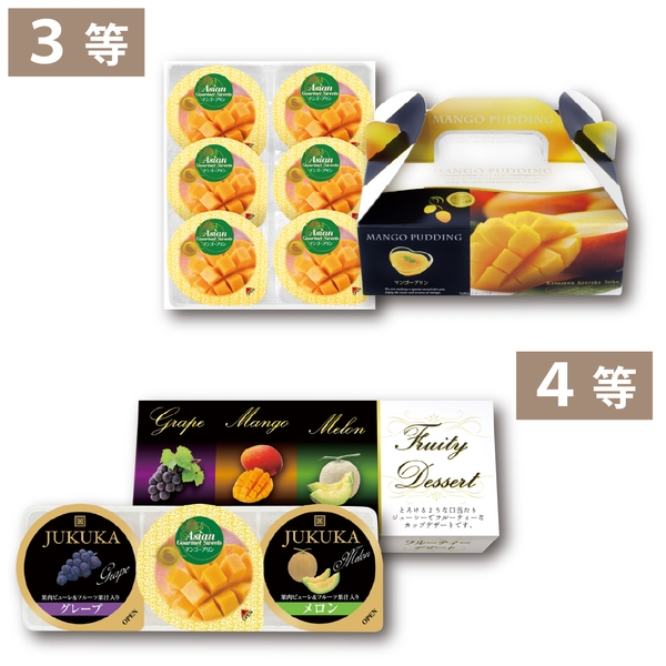 ぷるっと涼感　フルーツゼリー抽選会30人用の商品画像5枚目
