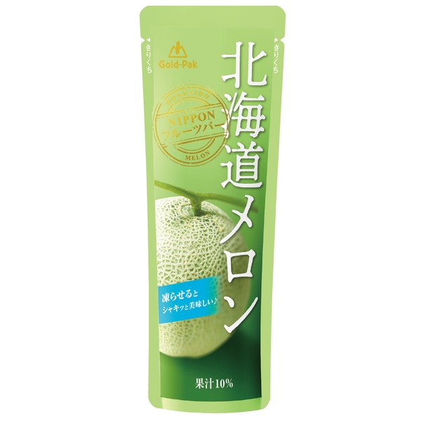 果汁入シャーベット　北海道メロンの商品画像2枚目