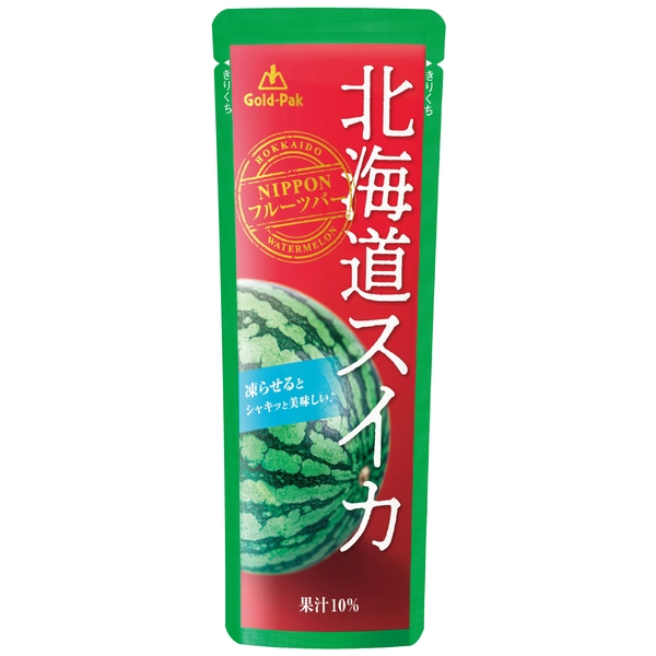 果汁入シャーベット　北海道スイカの商品画像2枚目