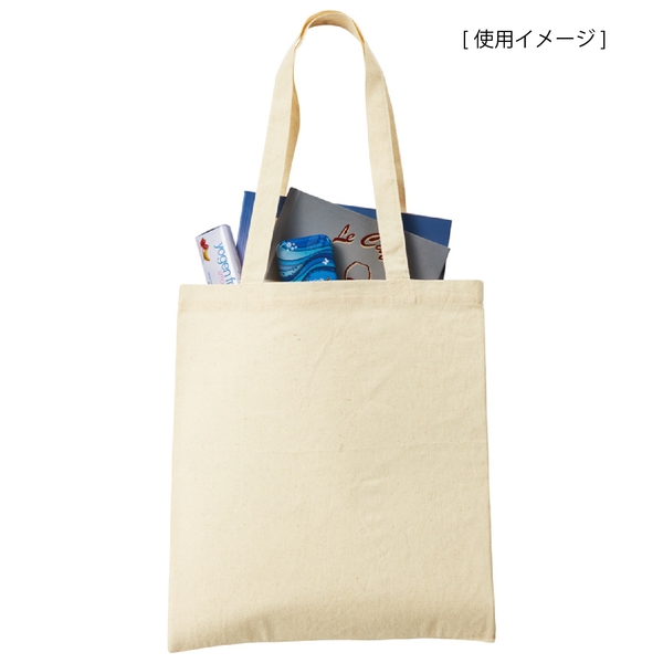 コットンフラットショルダートートの商品画像4枚目