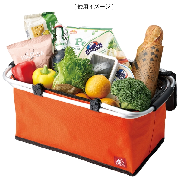キャンプス　軽量アルミ保冷温バスケットの商品画像3枚目