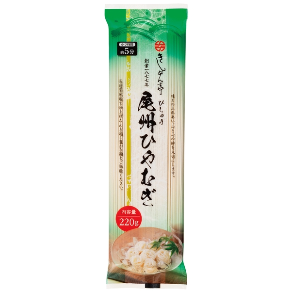 きしめん亭　夏の冷し麺　尾州ひやむぎの商品画像2枚目