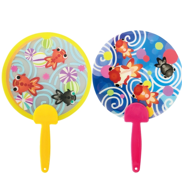夏柄うちわ　金魚の商品画像4枚目