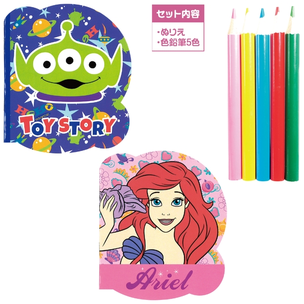 キャラクターオールスター顔柄ぬりえセットの商品画像5枚目
