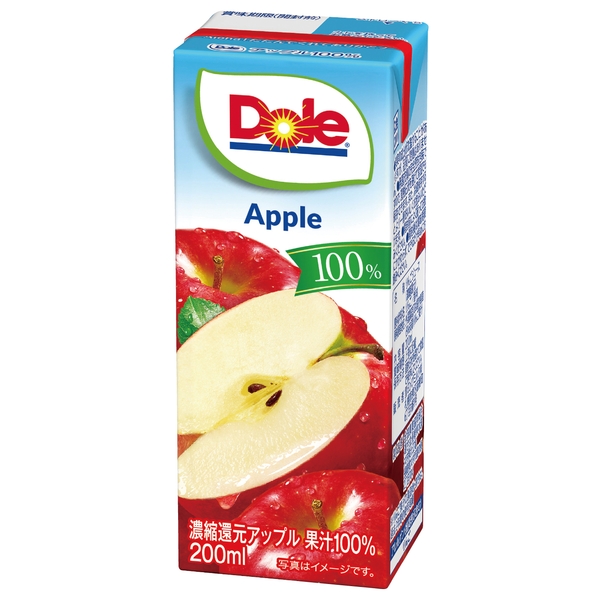 Dole100%パックジュース　アップルの商品画像2枚目