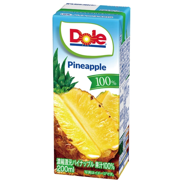 Dole100%パックジュース　パイナップルの商品画像2枚目