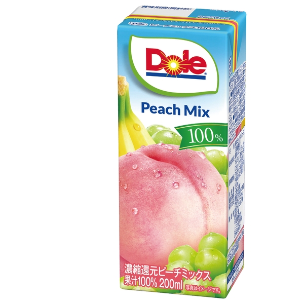Dole100%パックジュース　ピーチフルーツミックスの商品画像2枚目
