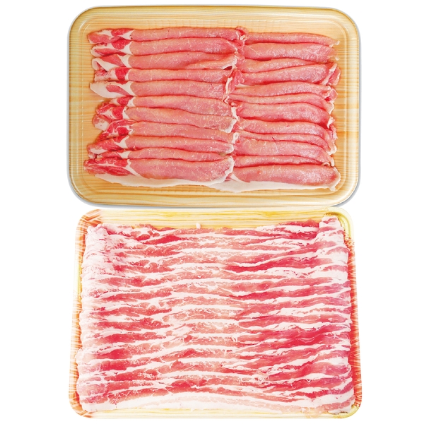 ボーノポーク岐阜　しゃぶしゃぶ食べ比べセット800gの商品画像2枚目