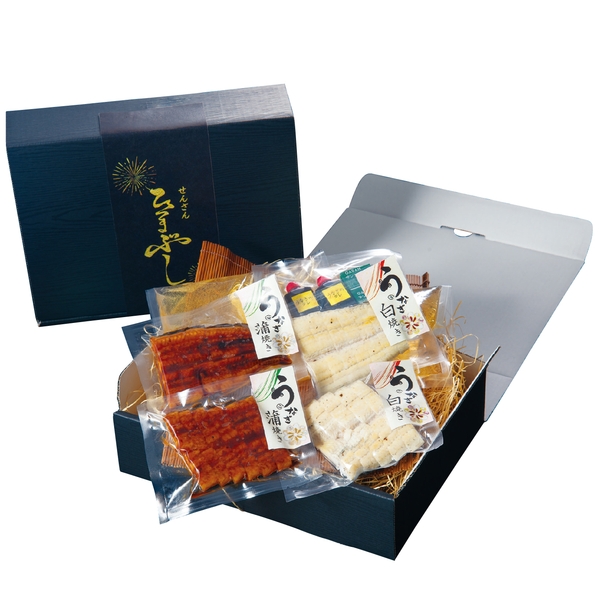 蒲焼と白焼の贅沢ひつまぶし4食セットの商品画像2枚目