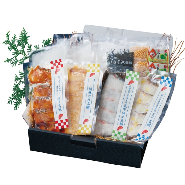 天然真鯛茶漬け食べ比べ4食セットの商品画像2枚目