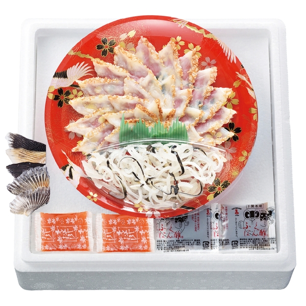関とら本店　ふくたたき刺身セットの商品画像2枚目