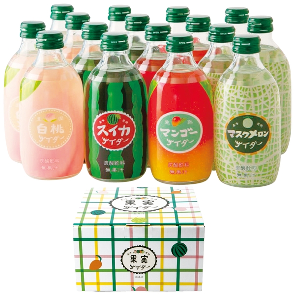 果実サイダー300ml　16本入ギフトの商品画像2枚目