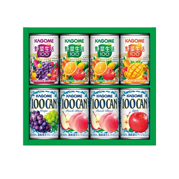 カゴメすこやかファミリーギフト8本セットの商品画像2枚目