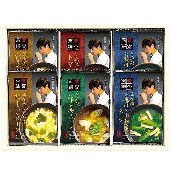 賛否両論フリーズドライスープ6個セットの商品画像2枚目