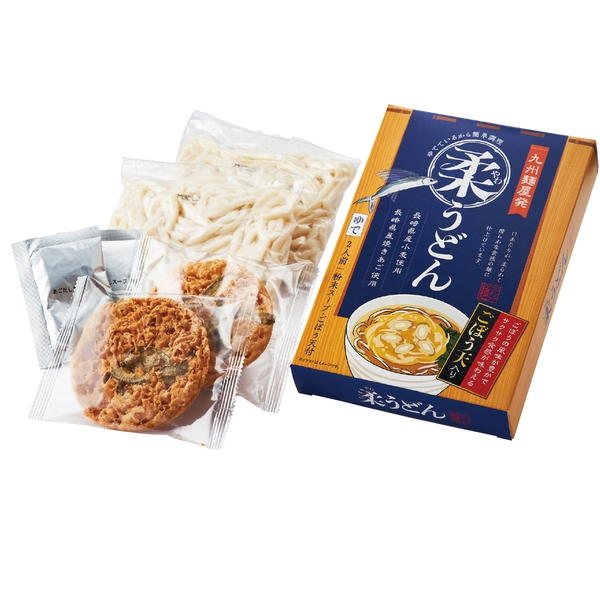 柔うどん　ごぼう天入2食の商品画像2枚目