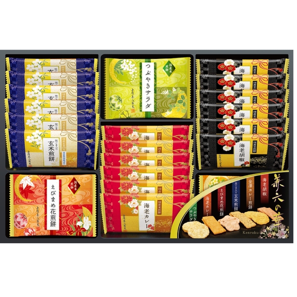 兼六の華　煎餅6種セットの商品画像2枚目